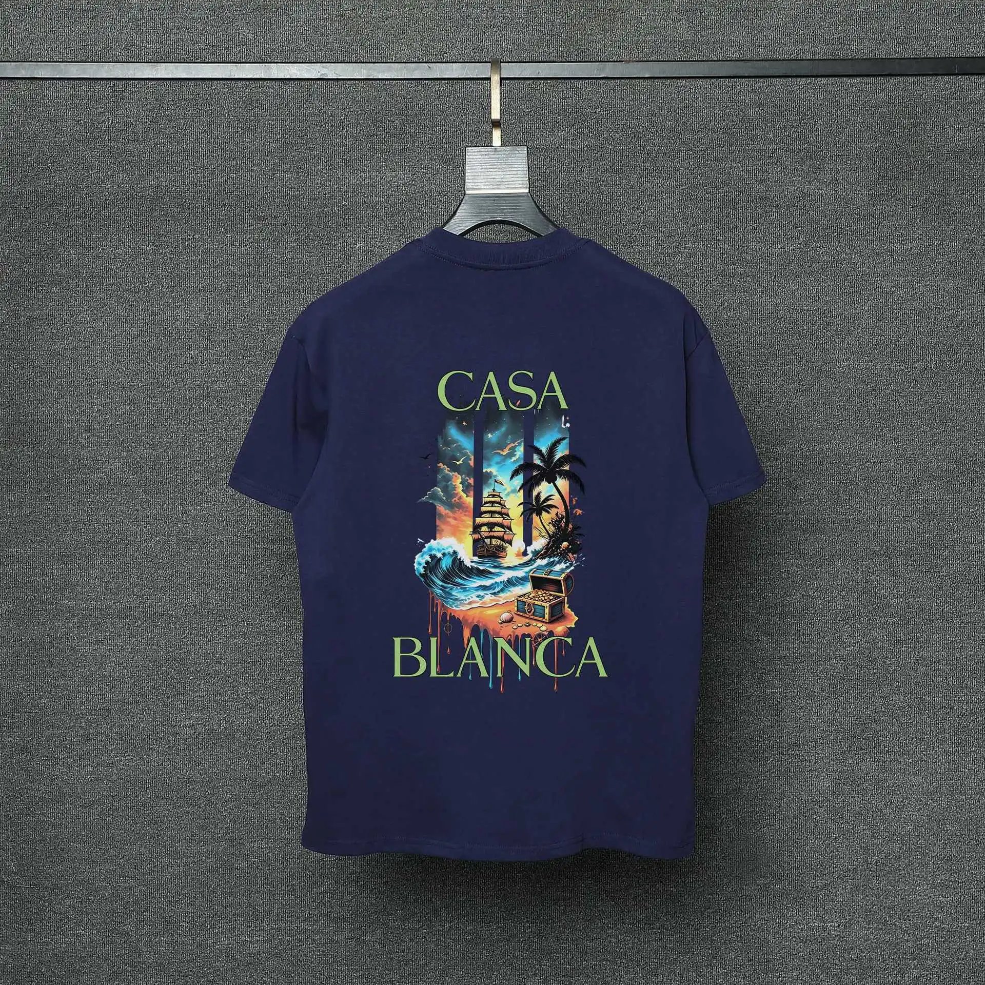 Casa Blanca T-Shirts Ladurée Graphic — 10 Sapphire blue