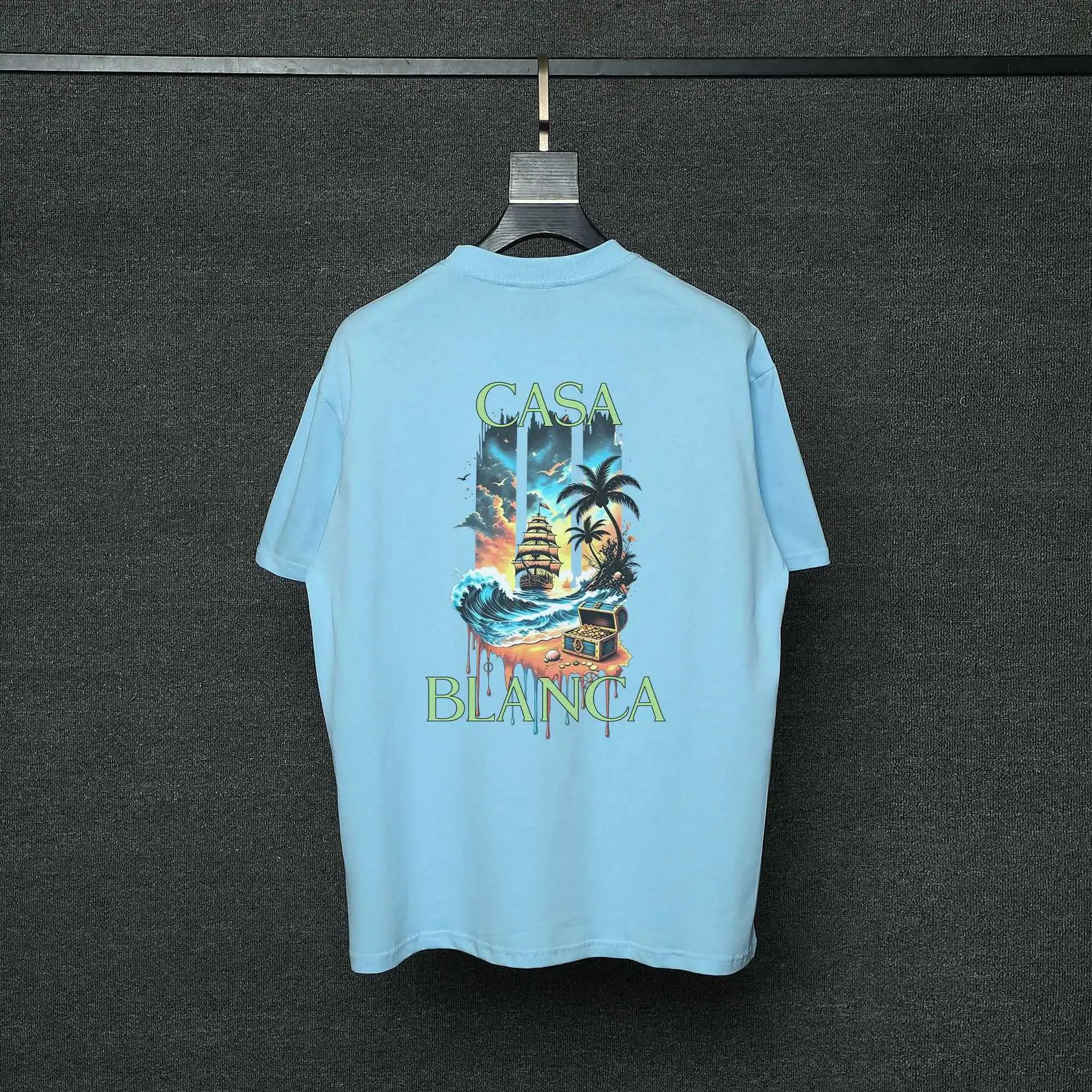 Casa Blanca T-Shirts Ladurée Graphic — 10 blue