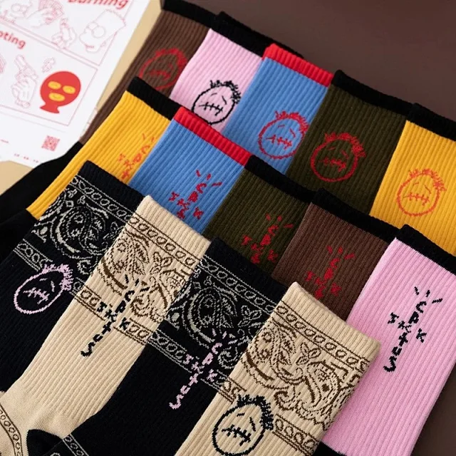 Cactus Jack Socks Ribbed crew with embroidered graphic motifs product detail image 17