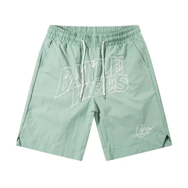 Unbranded Shorts Drawstring Mesh with Embroidered Graphic Lettering product detail image 21