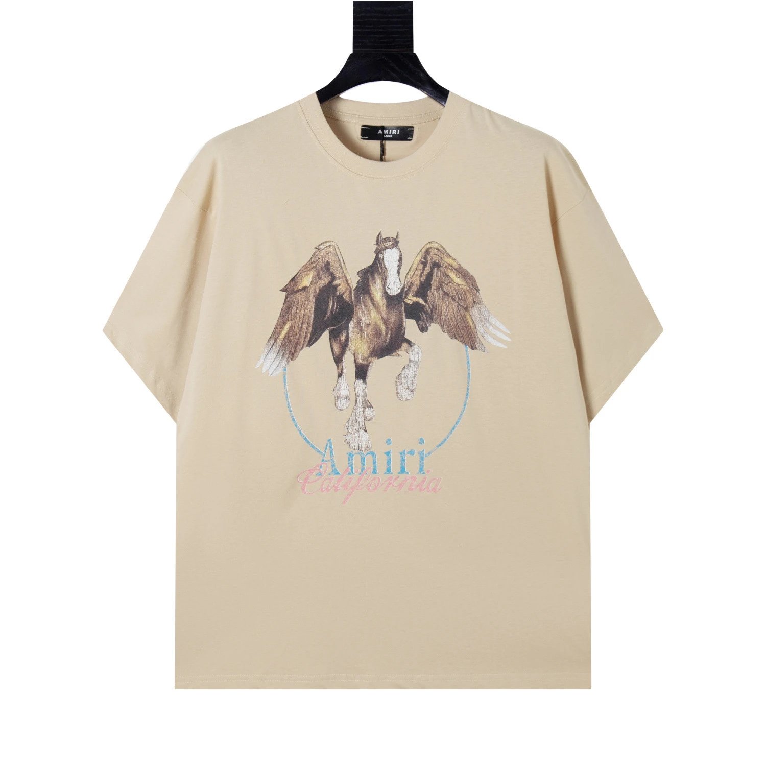 AMIRI T-Shirts Graphic Print — TX6517 apricot