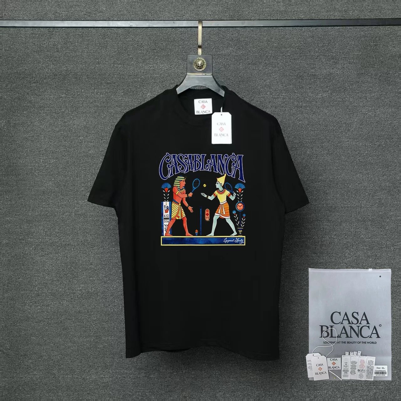 Casa Blanca T-Shirts Ladurée Graphic — 7 black