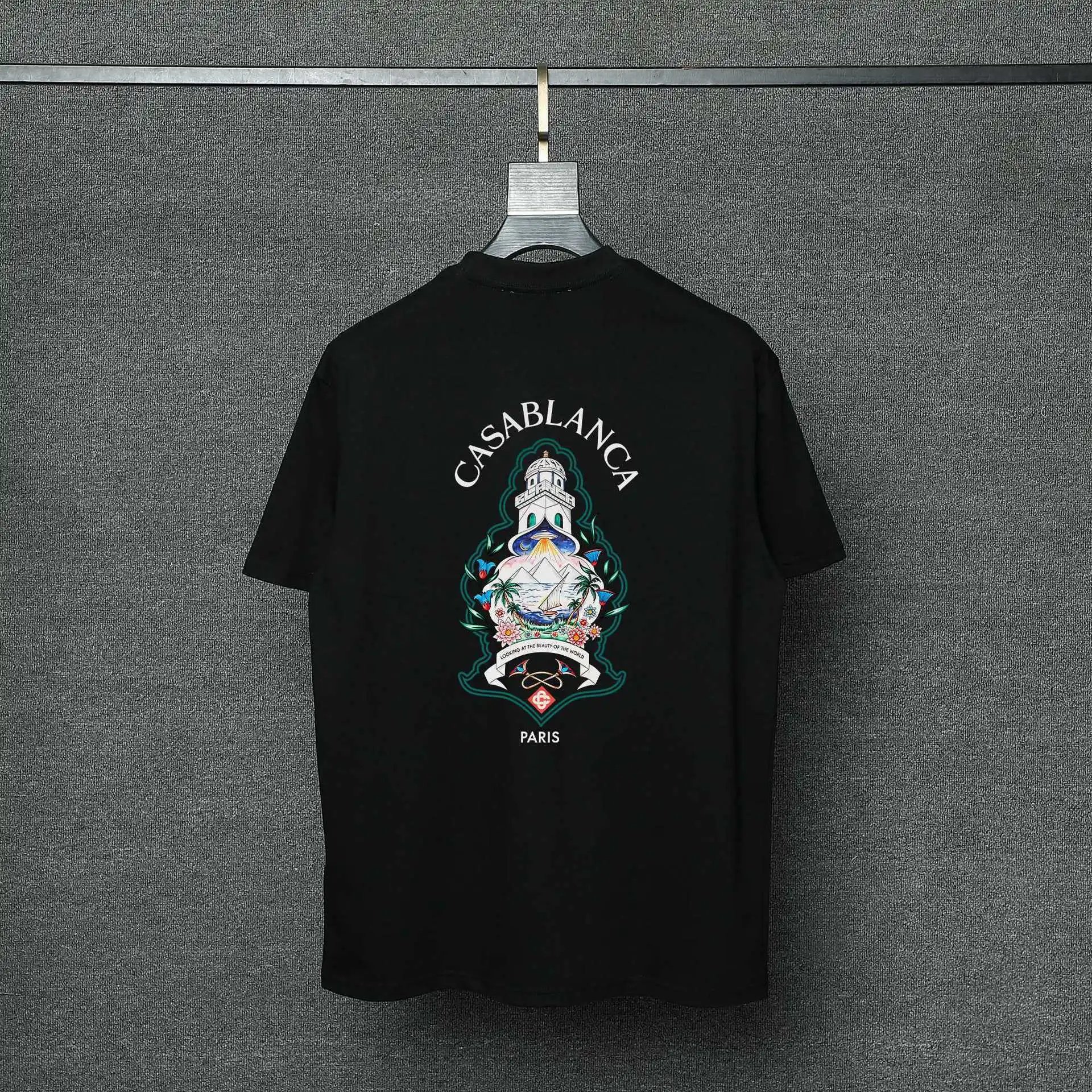Casa Blanca T-Shirts Ladurée Graphic — 9 black
