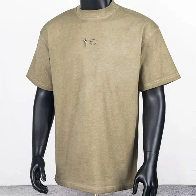 Unbranded T-Shirts Star and crescent moon graphic product detail image 20