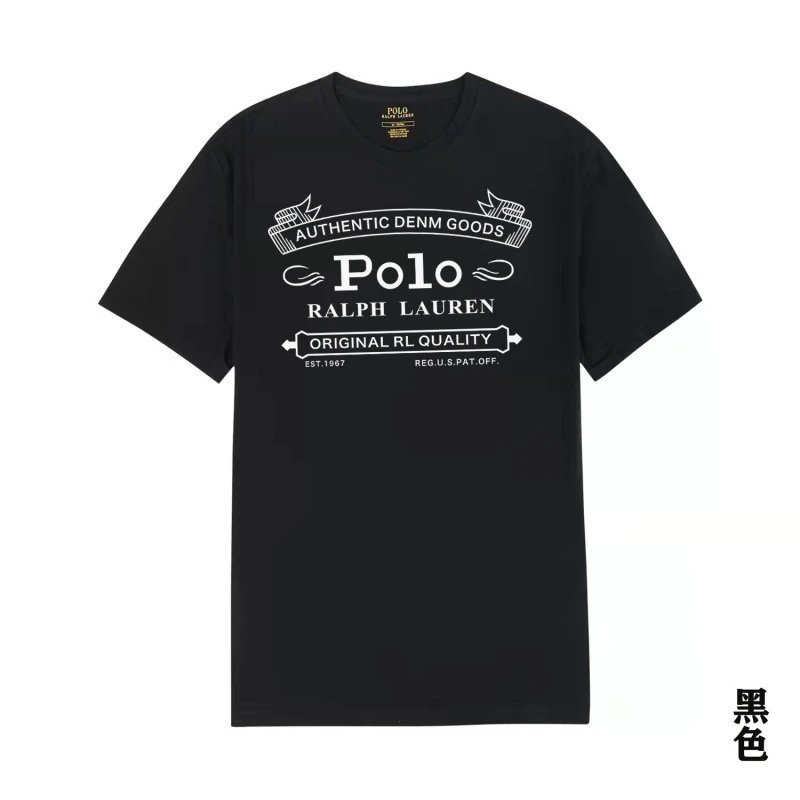 Polo Ralph Lauren T-Shirts Short-Sleeve Graphic Logo T-Shirt — 32