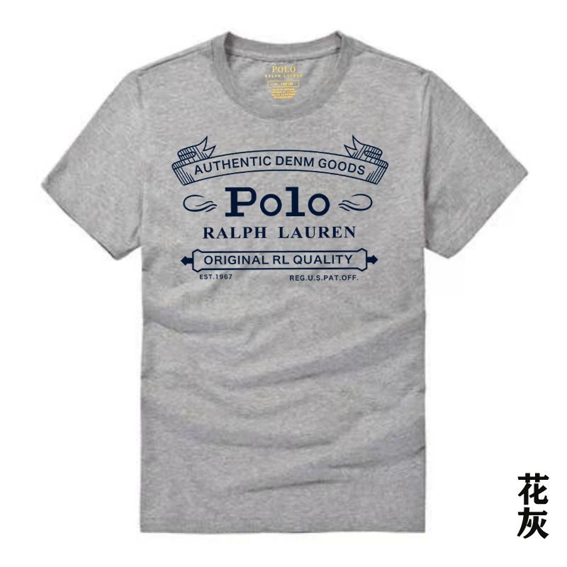 Polo Ralph Lauren T-Shirts Short-Sleeve Graphic Logo T-Shirt — 34
