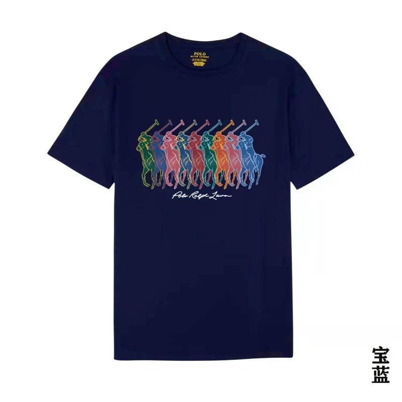 Polo Ralph Lauren T-Shirts Short-Sleeve Graphic Logo T-Shirt — 56