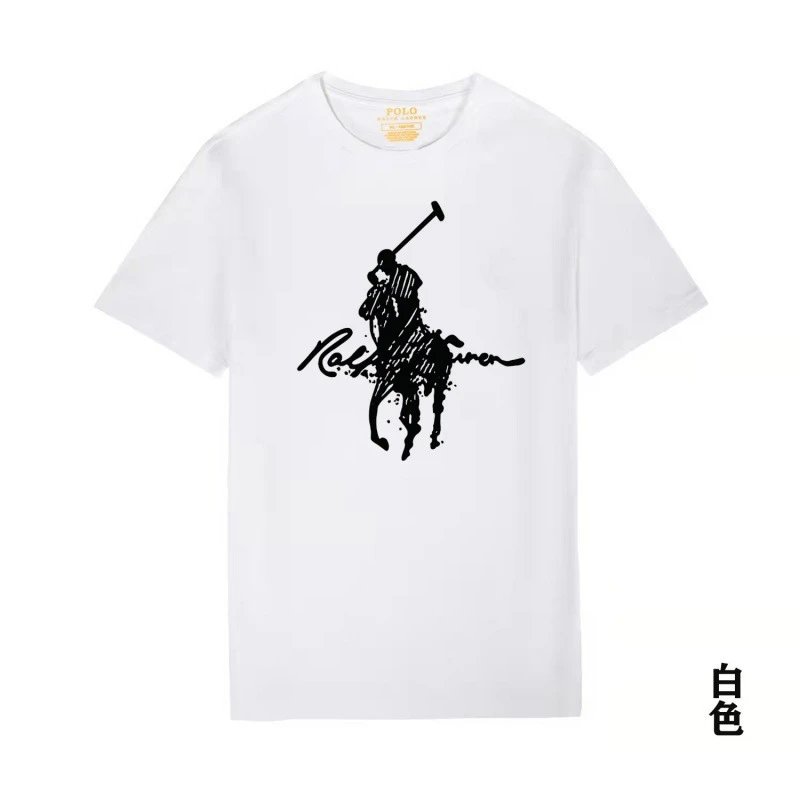 Polo Ralph Lauren T-Shirts Short-Sleeve Graphic Logo T-Shirt — 73