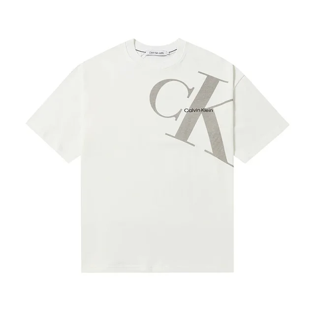 Calvin Klein T-Shirts Logo-print crew-neck short-sleeve product detail image 16