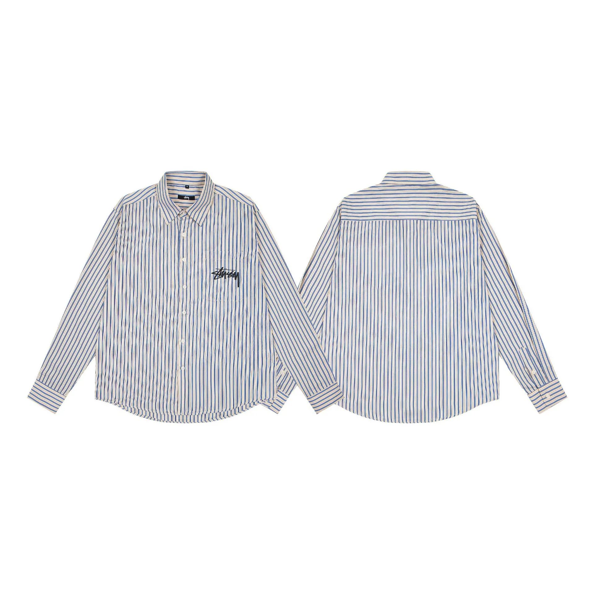 Stüssy Shirts Graphic Plaid Button-Up — 6988