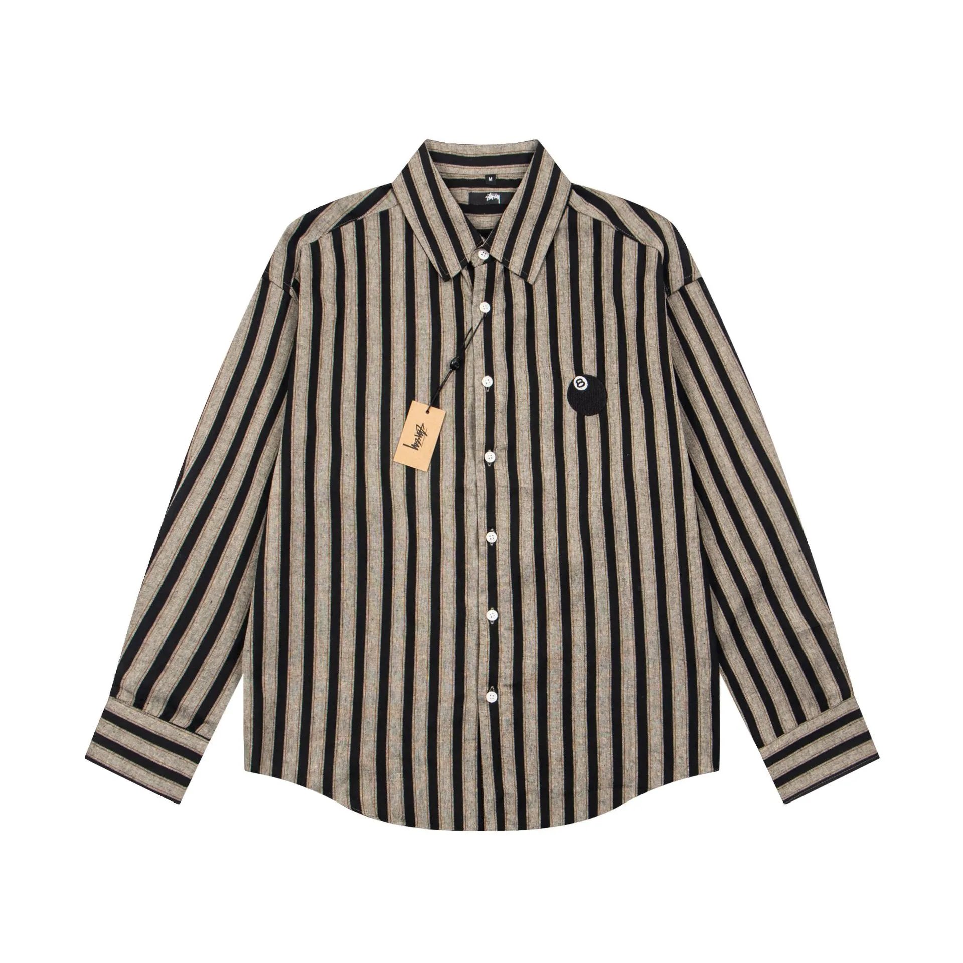 Stüssy Shirts Graphic Plaid Button-Up — 6990 Green-gray