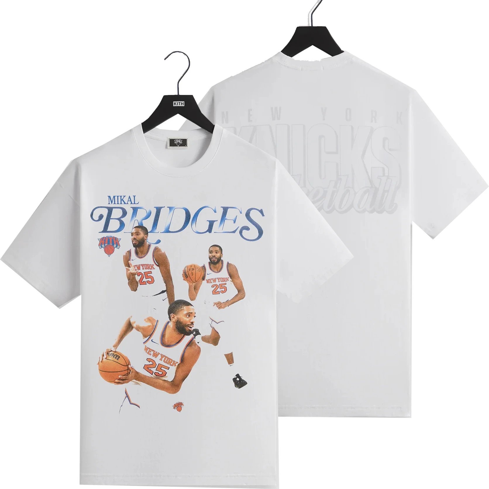 Kith T-Shirts Graphic Print Short-Sleeve T-Shirt — K-287 white