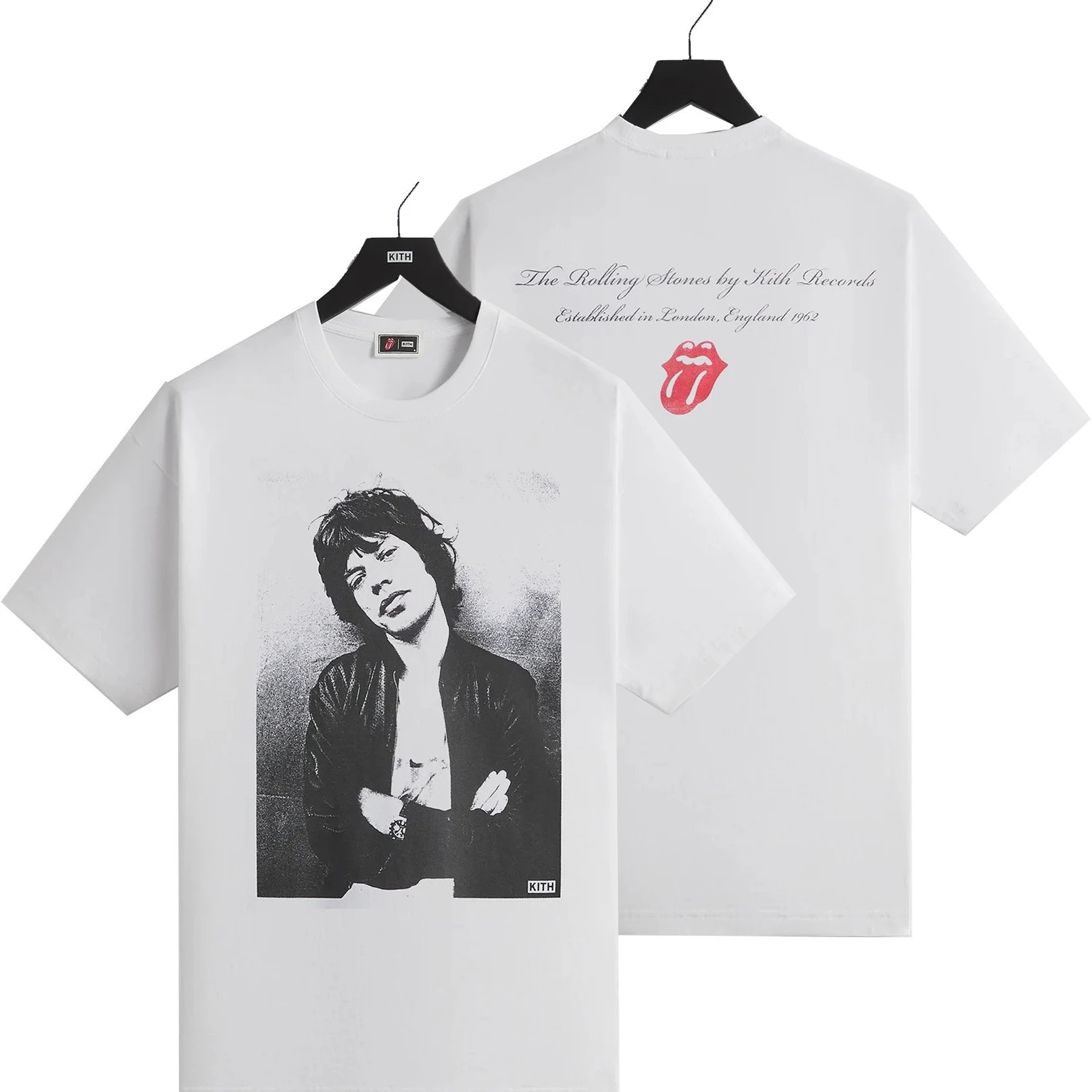 Kith T-Shirts Graphic Print Short-Sleeve T-Shirt — K-295 white