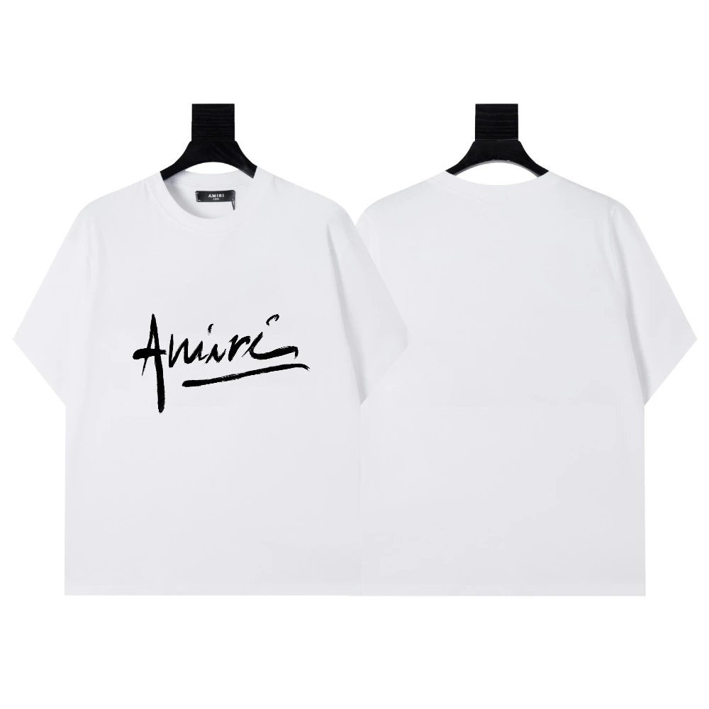 AMIRI T-Shirts Graphic Print — TX 6520 white