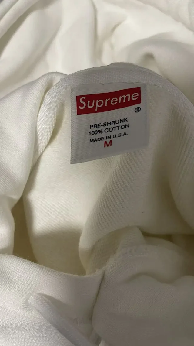 Supreme Hoodies & Sweatshirts Fleece-Lined Graphic Pullover Hoodie product detail image 4