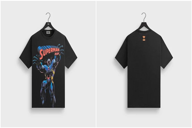 Kith T-Shirts Graphic Short-Sleeve T-Shirt — K-322 Black