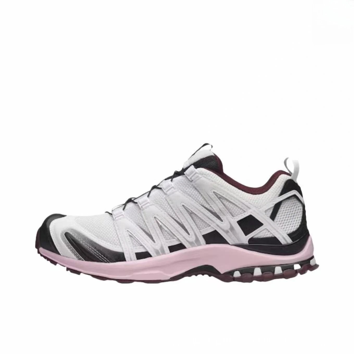 Salomon Multiple trail shoe designs — 3 D White powder
