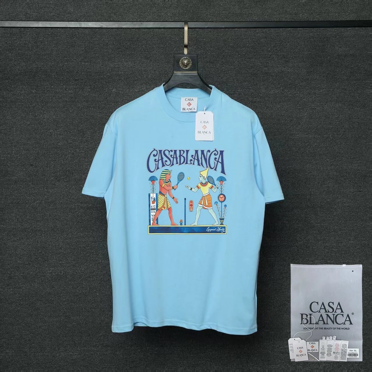 Casa Blanca T-Shirts Ladurée Graphic — 7 blue