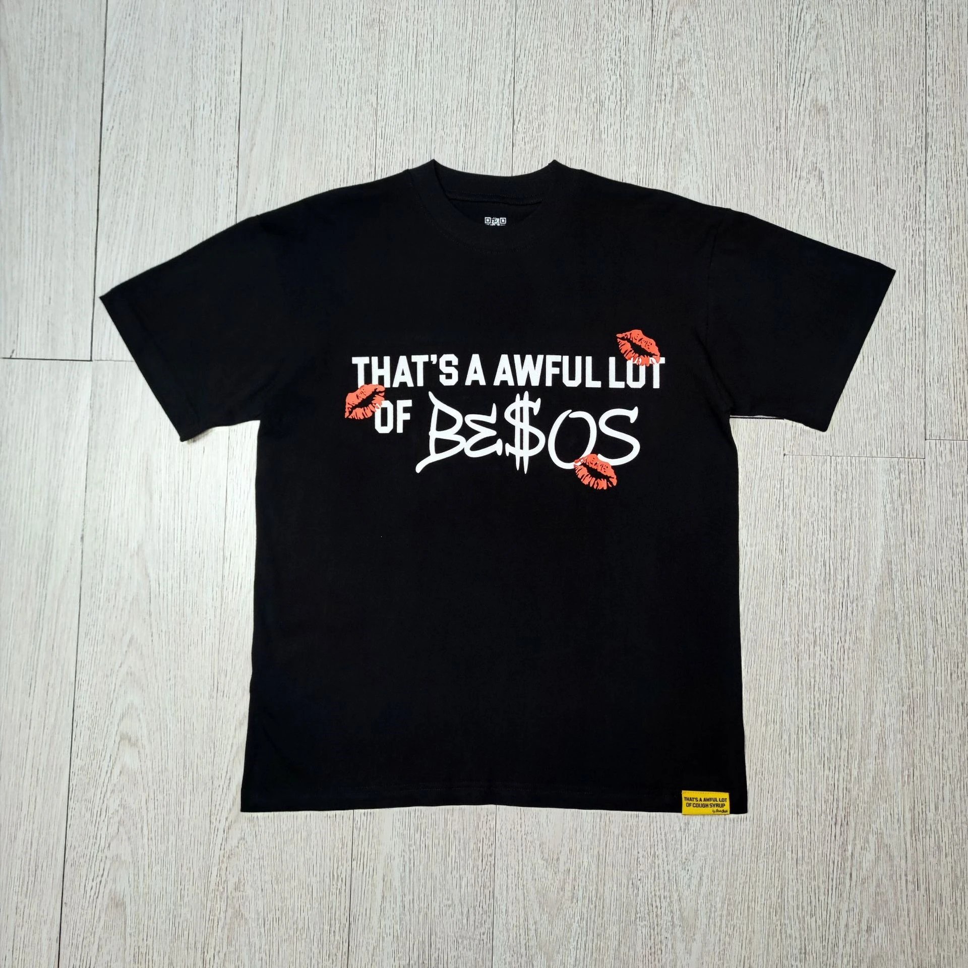 Cough Syrup T-Shirts Graphic Print — 05 Black Short Sleeve