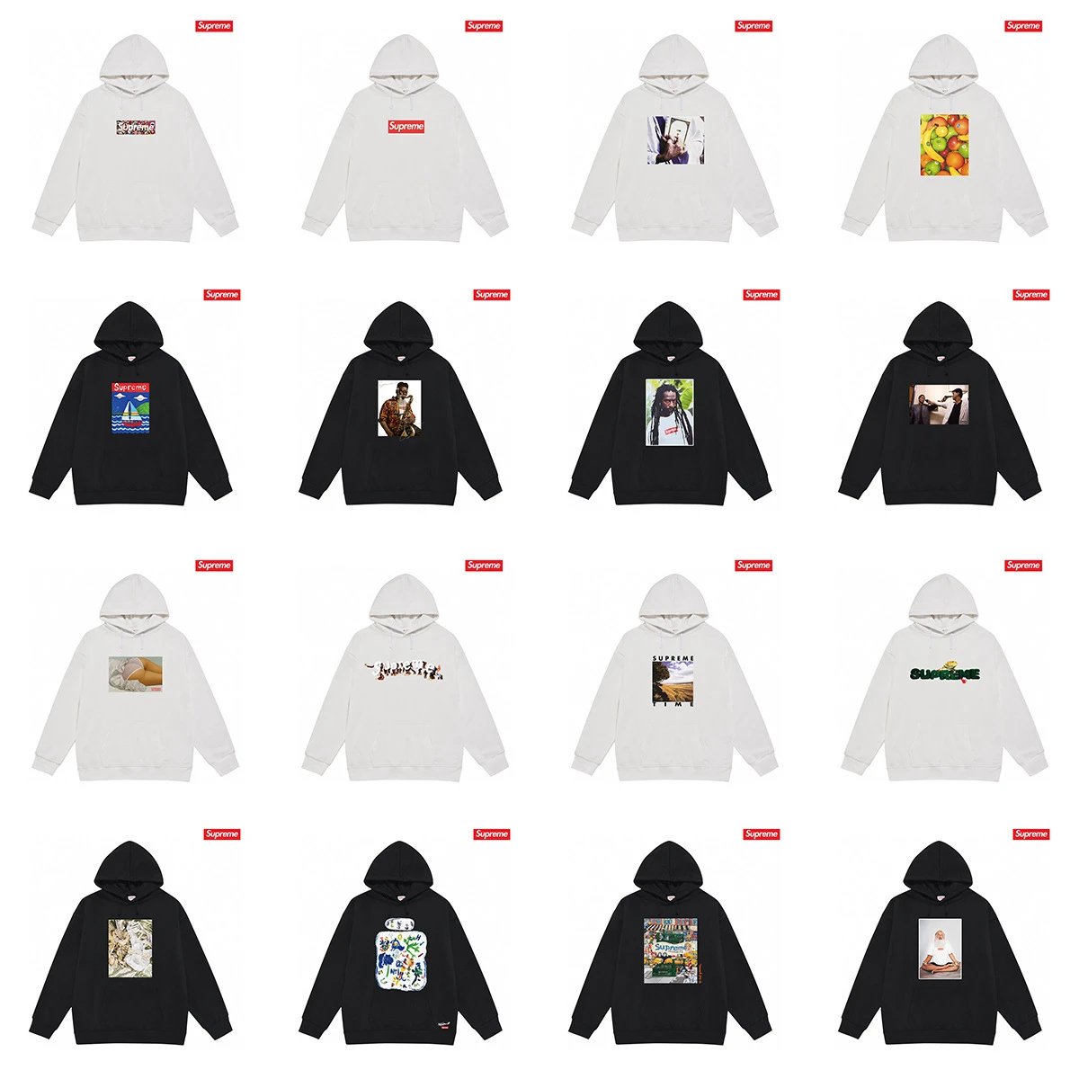 Supreme Hoodies & Sweatshirts Graphic Print Pullover Hoodie image 2