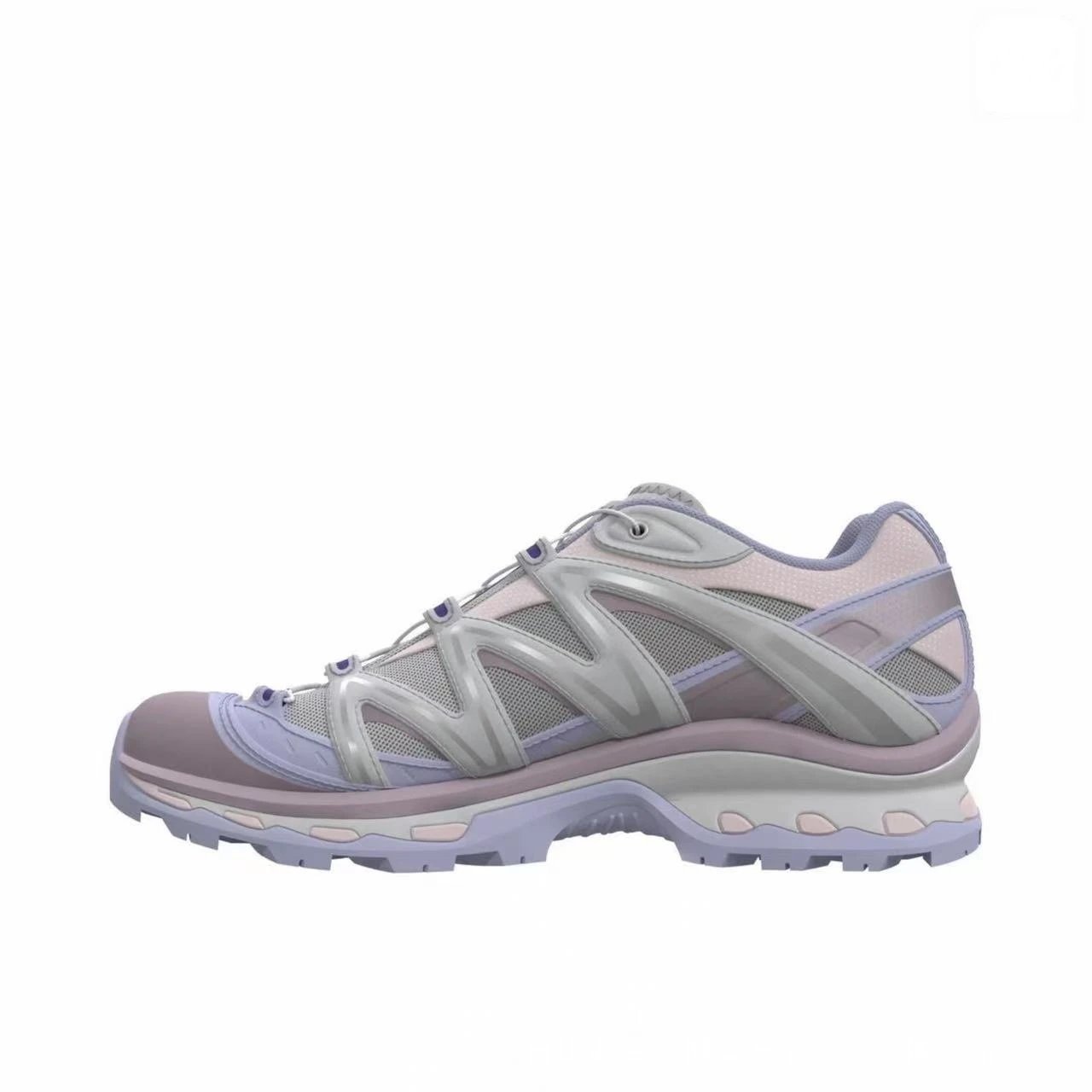Salomon Multiple trail shoe designs — XTQ Purple-gray