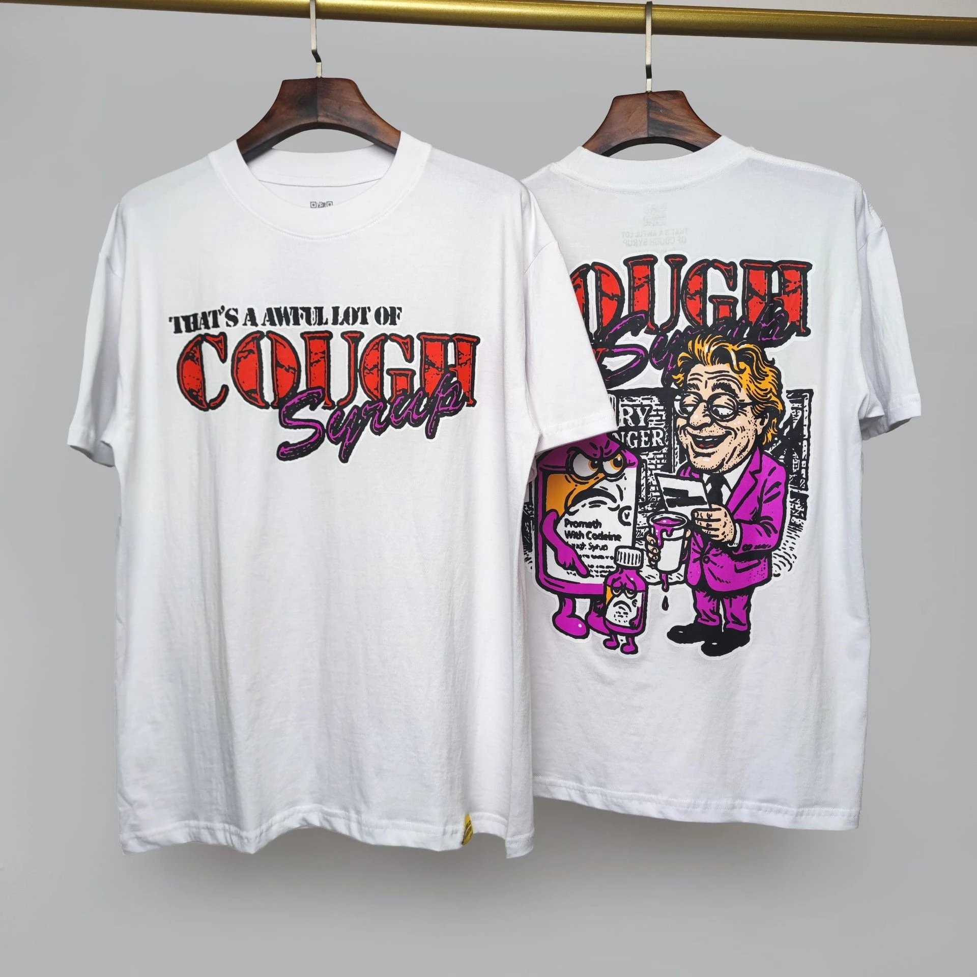 Unbranded T-Shirts Graphic Print — 41 white.