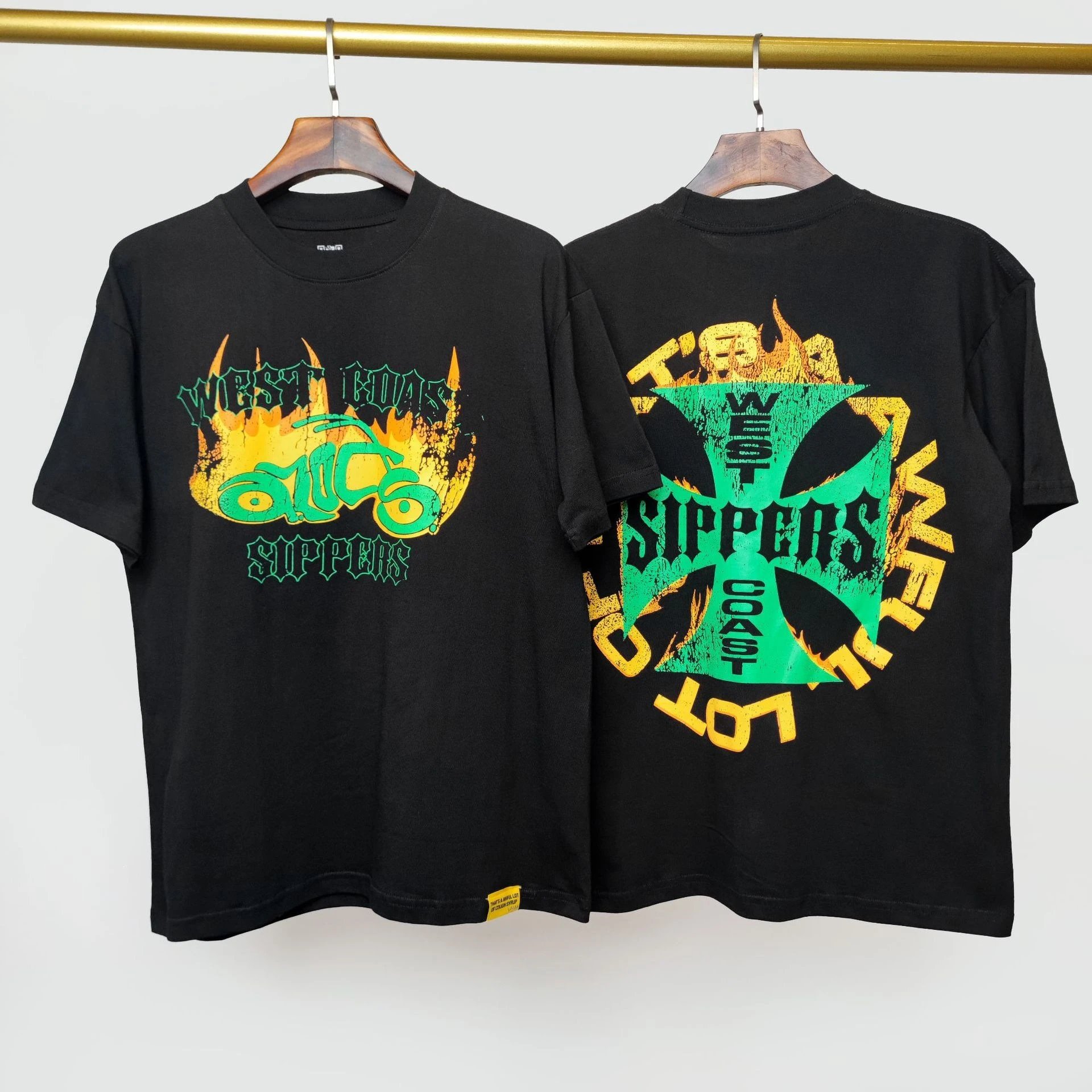 Unbranded T-Shirts Graphic Print — 47 Dark green