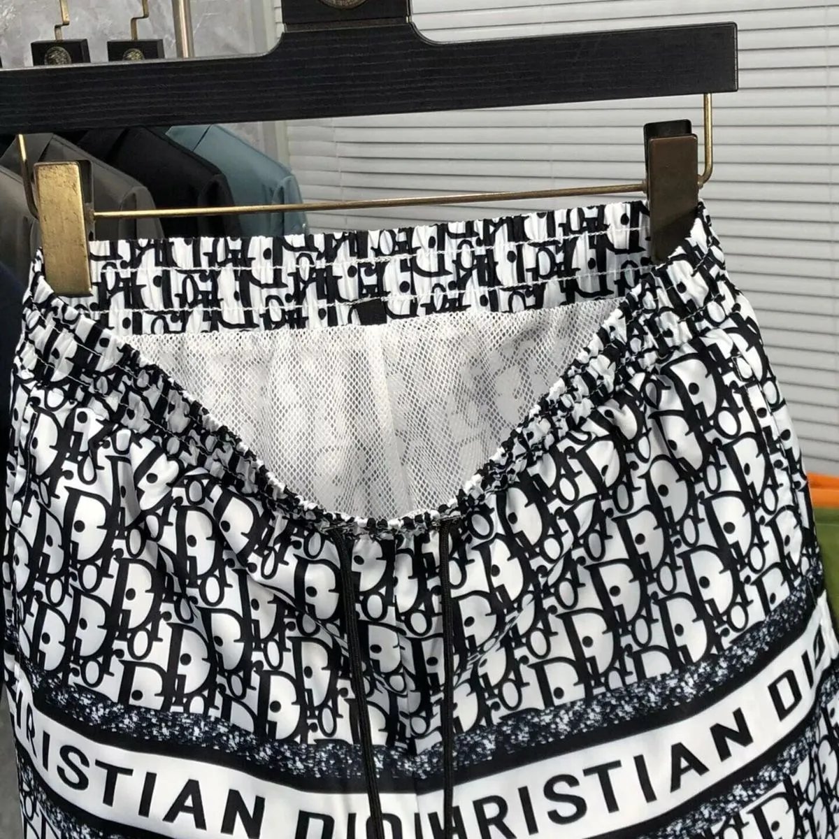 Dior Shorts Drawstring monogram-print image 5
