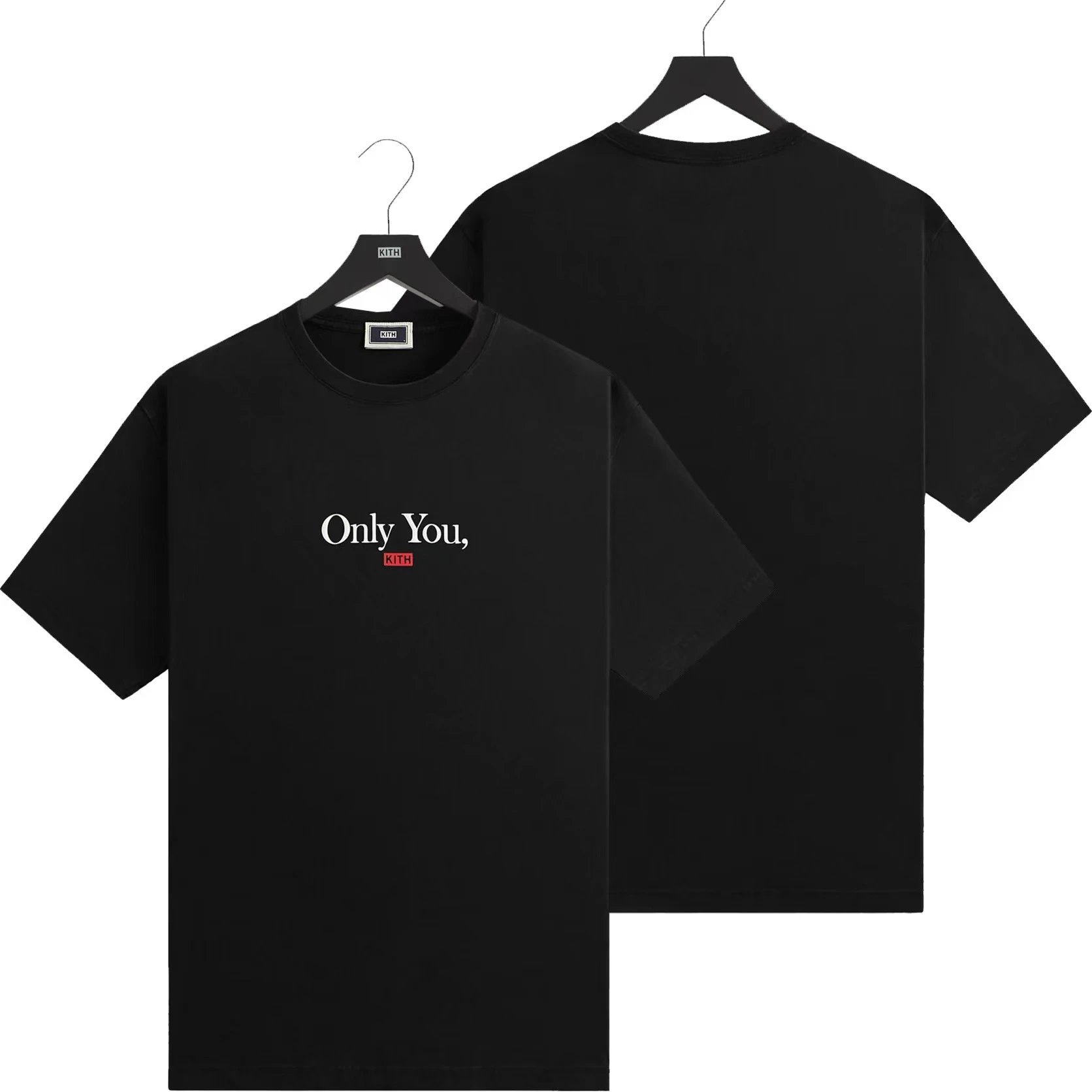Kith T-Shirts Graphic Print Short-Sleeve T-Shirt — K-278 Black