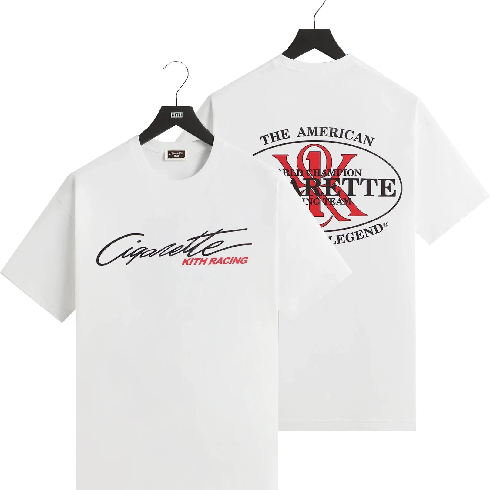Kith T-Shirts Graphic Short-Sleeve T-Shirt — K 306 white