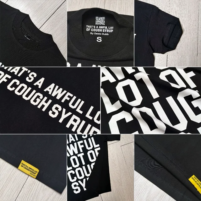 Cough Syrup T-Shirts Graphic Print product detail image 9