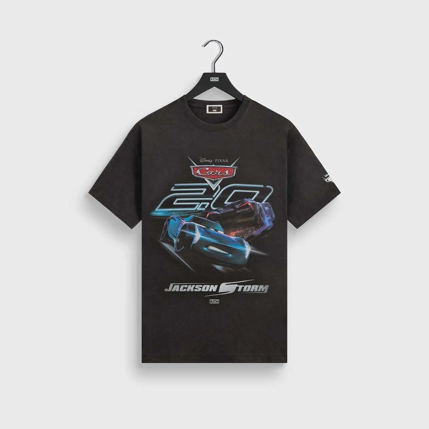 Kith T-Shirts Graphic Short-Sleeve T-Shirt — K 340 Black