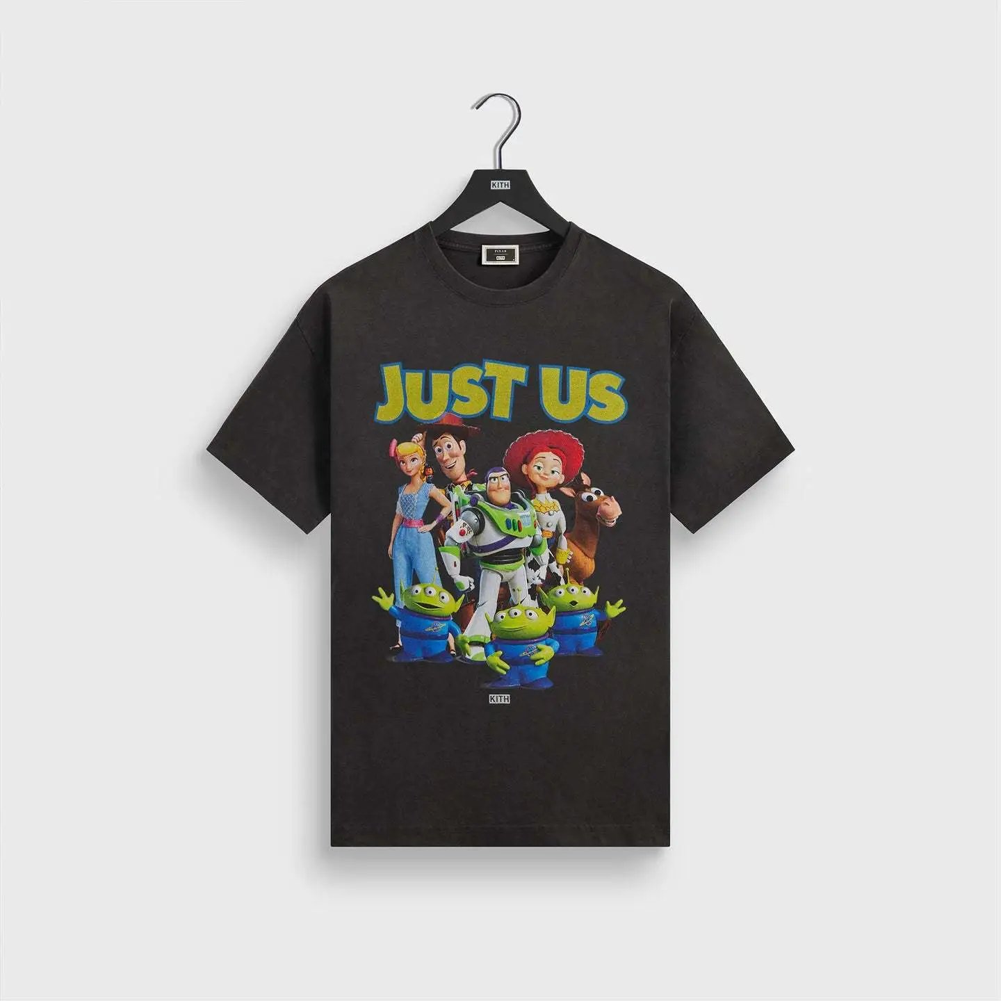 Kith T-Shirts Graphic Short-Sleeve T-Shirt — K 343 Black