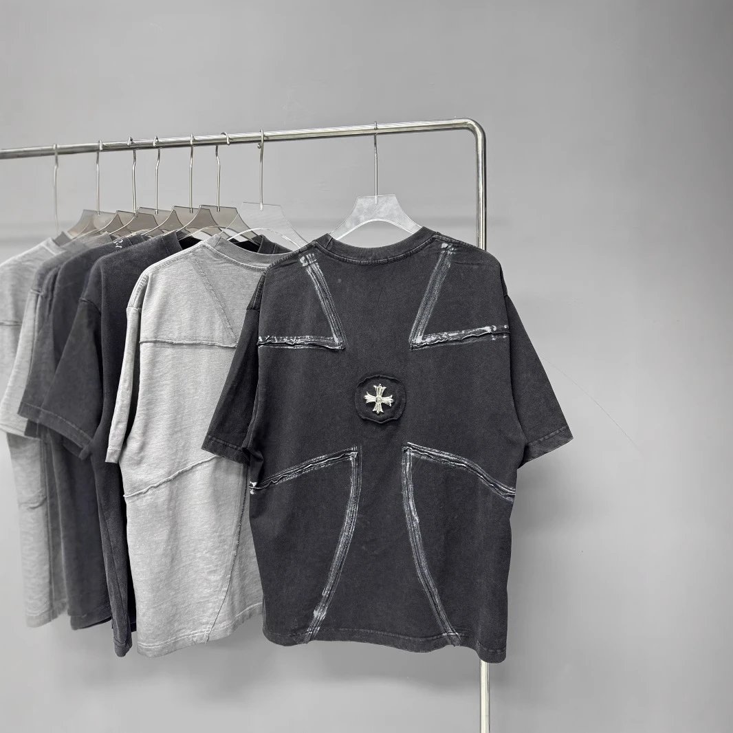 Chrome Hearts Black Short Sleeve Tee