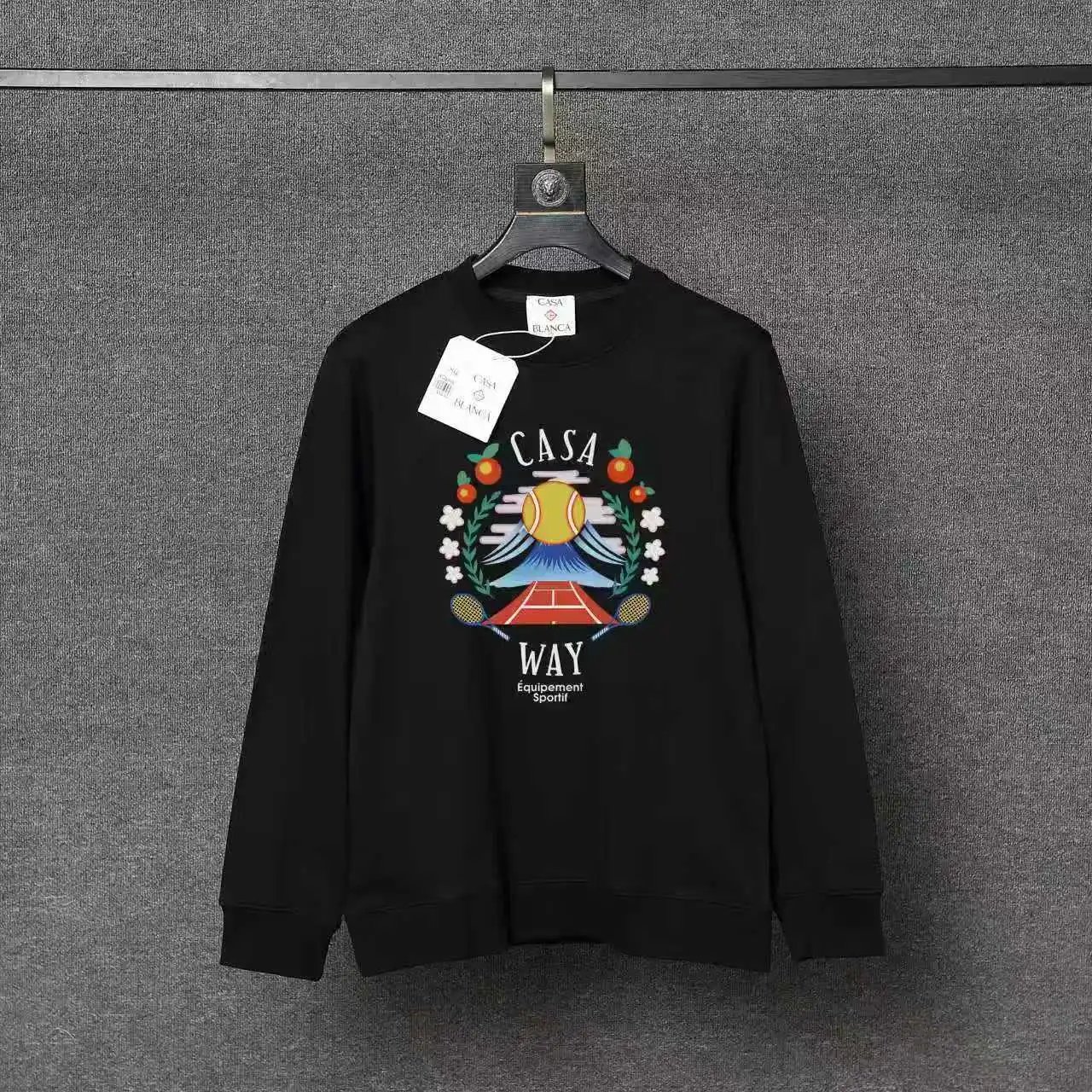 Casablanca Hoodies & Sweatshirts Printed Crewneck Sweatshirt image 5
