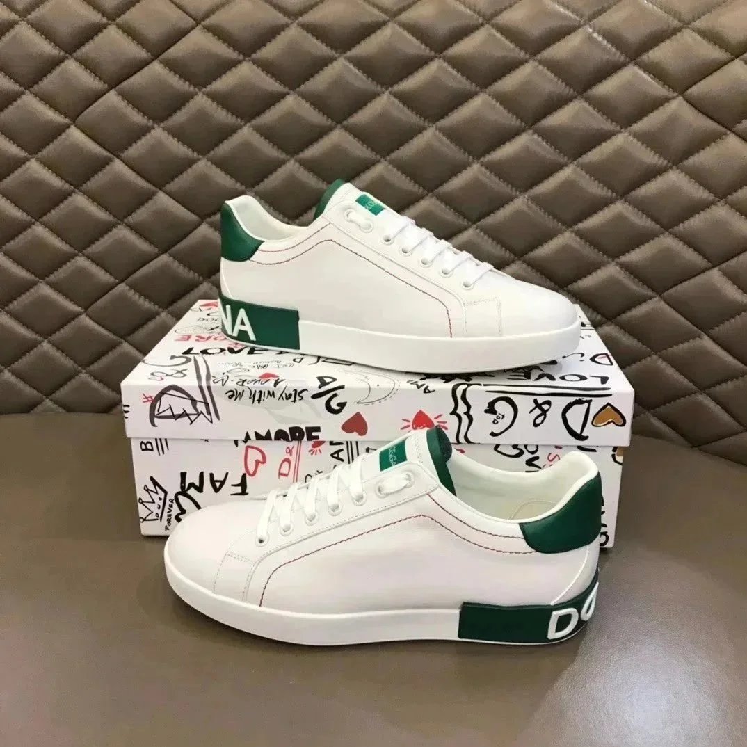 Dolce & Gabbana Sneakers Low-top logo lace-up — 10