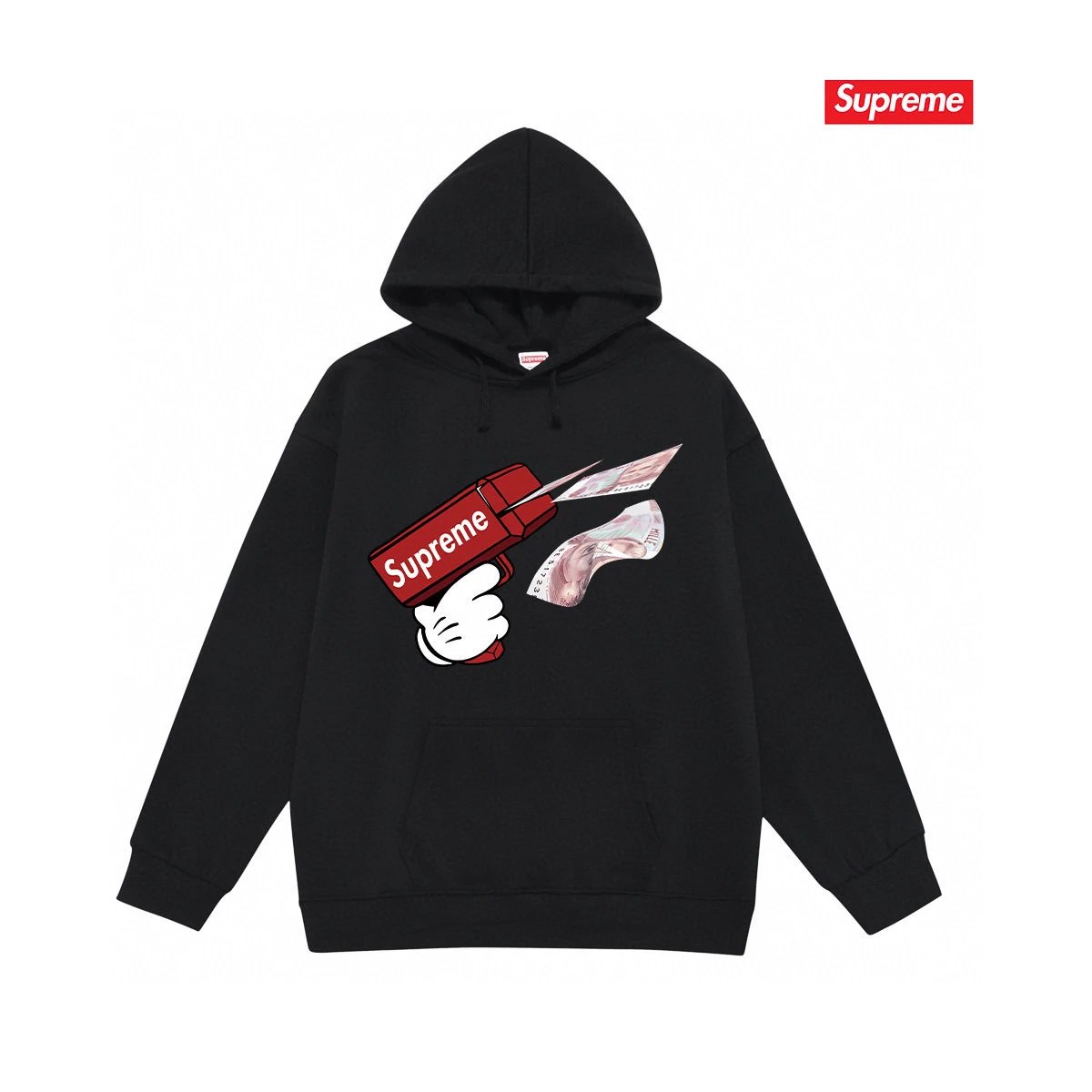 Supreme Hoodies & Sweatshirts Graphic Print Pullover Hoodie — 31