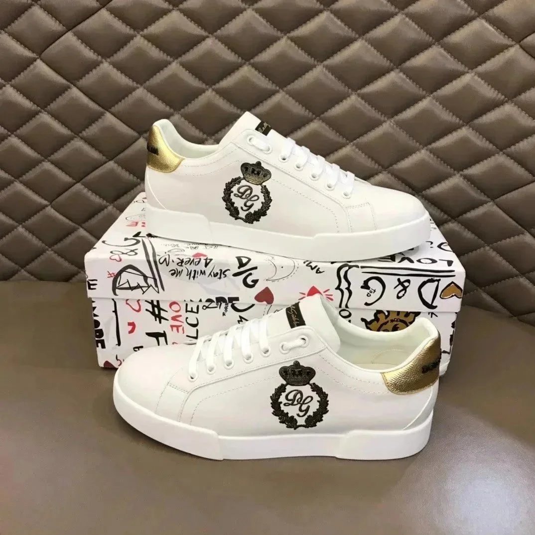 Dolce & Gabbana Sneakers Low-top logo lace-up — 26