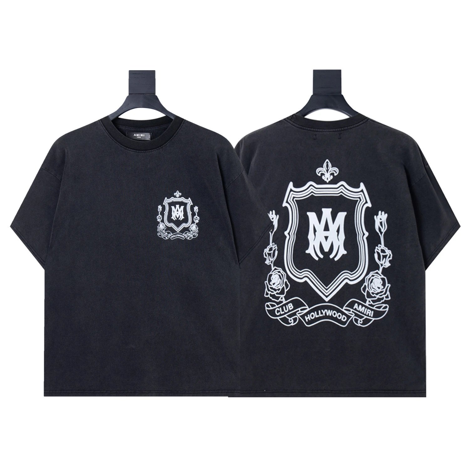 AMIRI T-Shirts Graphic Print — tx6508 black