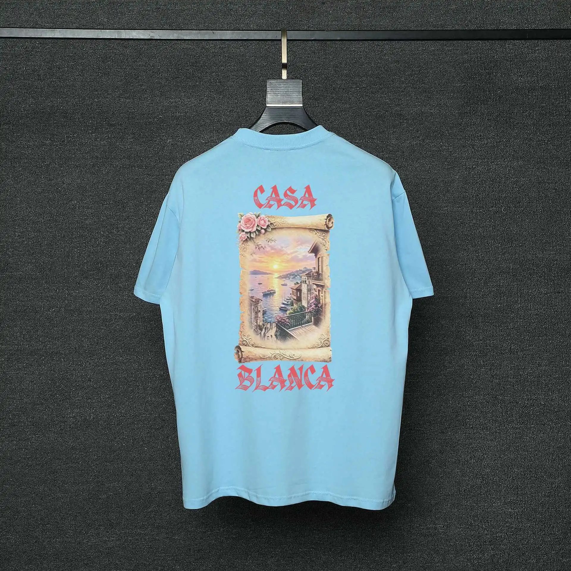 Casa Blanca T-Shirts Ladurée Graphic — 5 in blue.