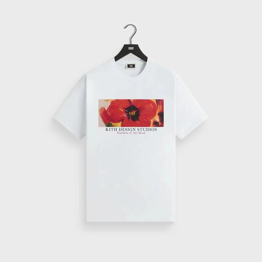 Kith T-Shirts Graphic Short-Sleeve T-Shirt — K 337 white