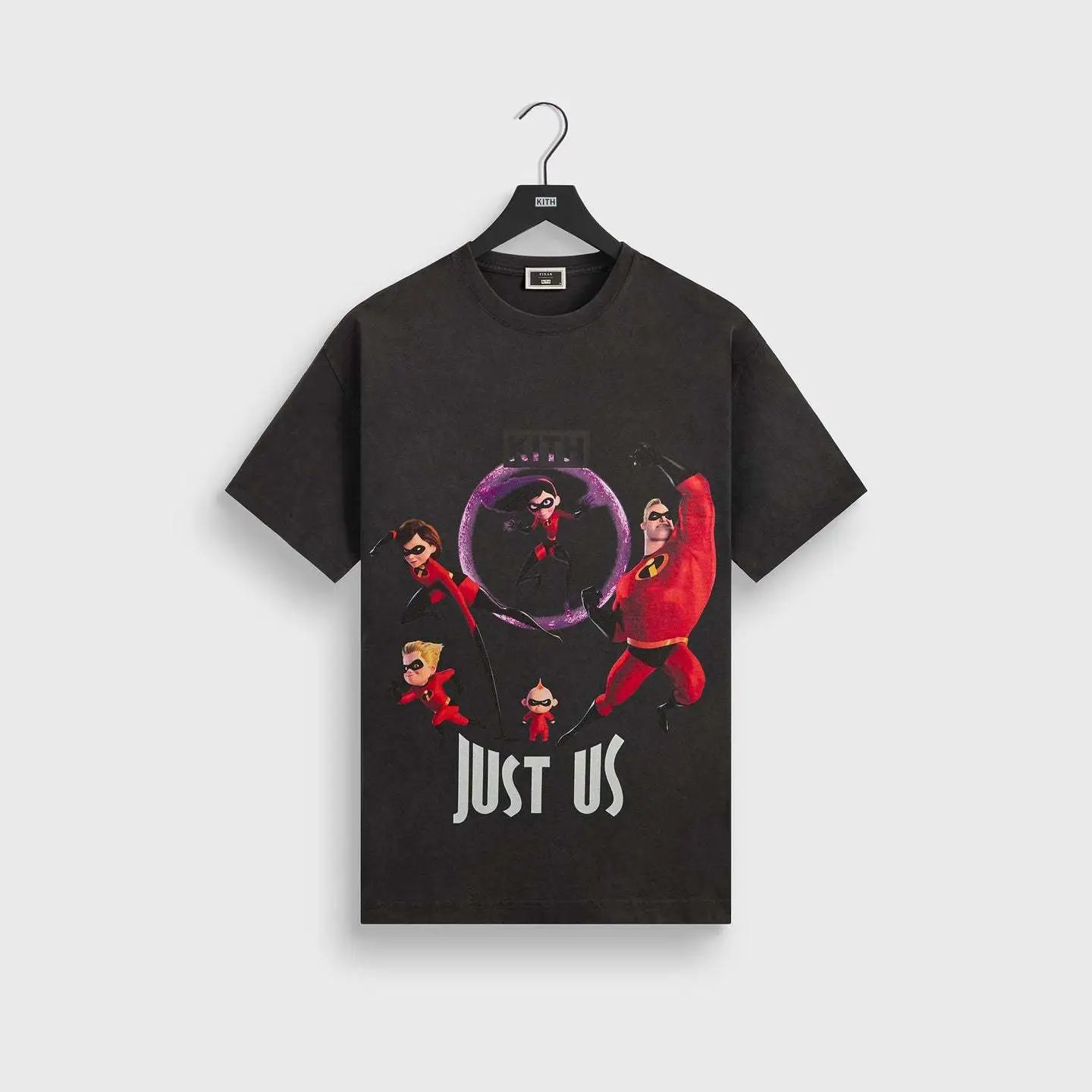 Kith T-Shirts Graphic Short-Sleeve T-Shirt — K 342 Black