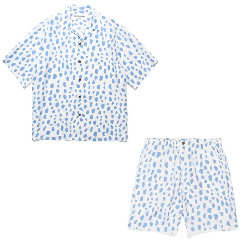 WACKO MARIA Matching Sets Tiger Print Hawaiian Shirt and Shorts Set image 6