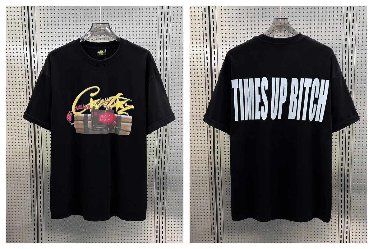 Corteiz T-Shirts Alcatraz Graphic T-Shirt — 5936 Black