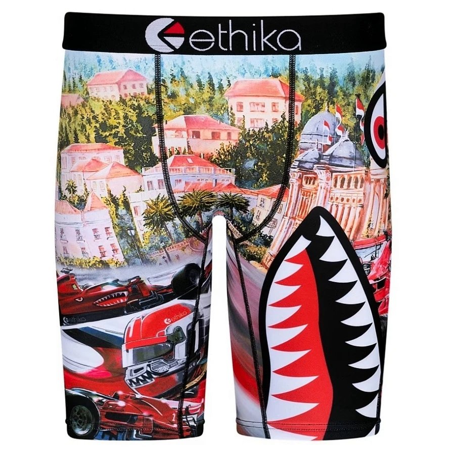 Ethika Underwear Printed Boxer Briefs — Club Shark