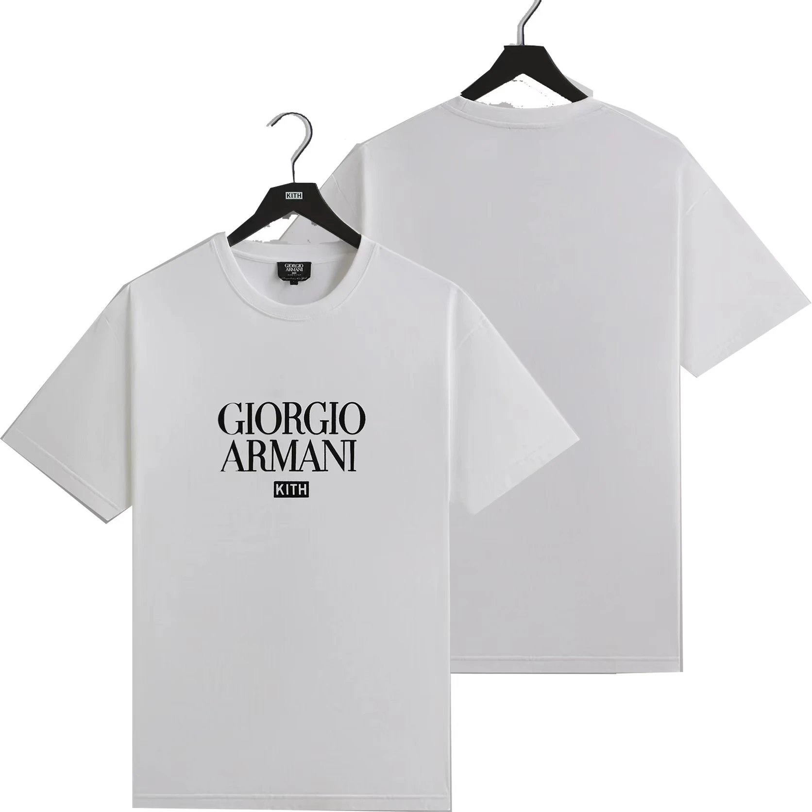 Kith T-Shirts Graphic Print Short-Sleeve T-Shirt — K-277 white
