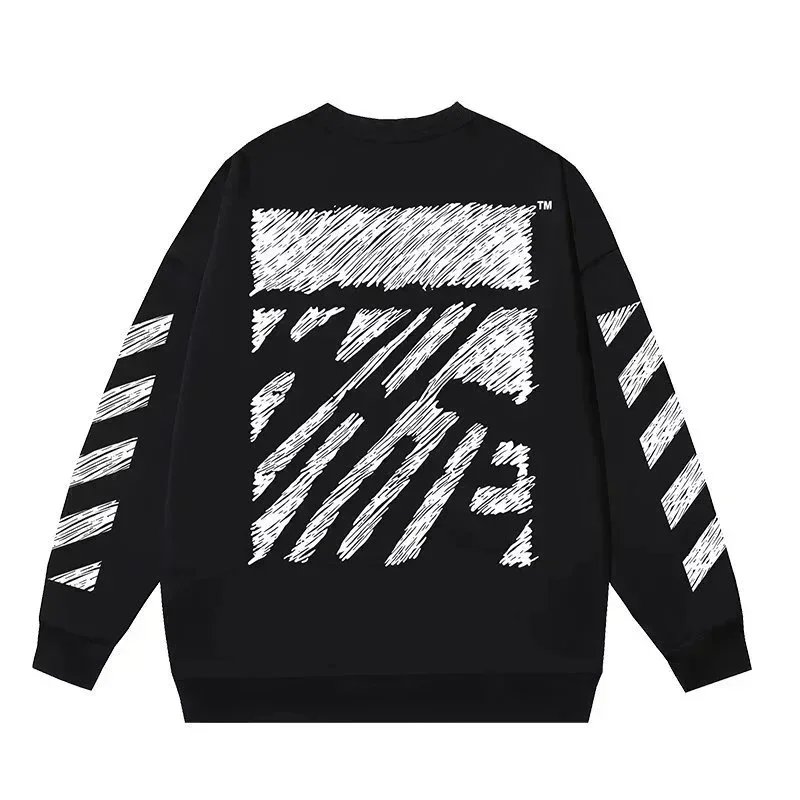 Off-White Hoodies & Sweatshirts Crewneck Sweatshirt with Arrow Graphic image 6