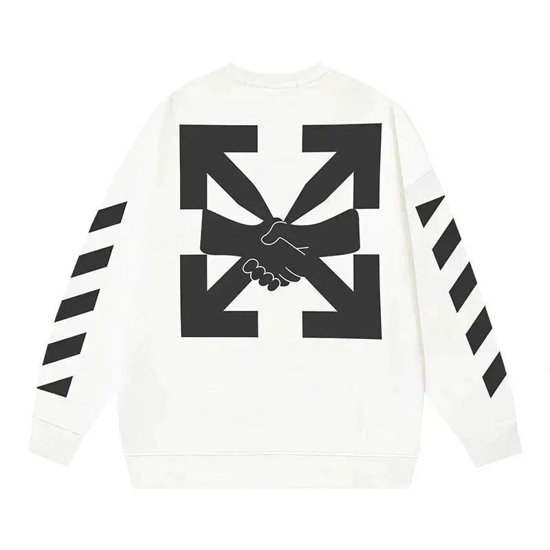Off-White Hoodies & Sweatshirts Crewneck Sweatshirt with Arrow Graphic image 14