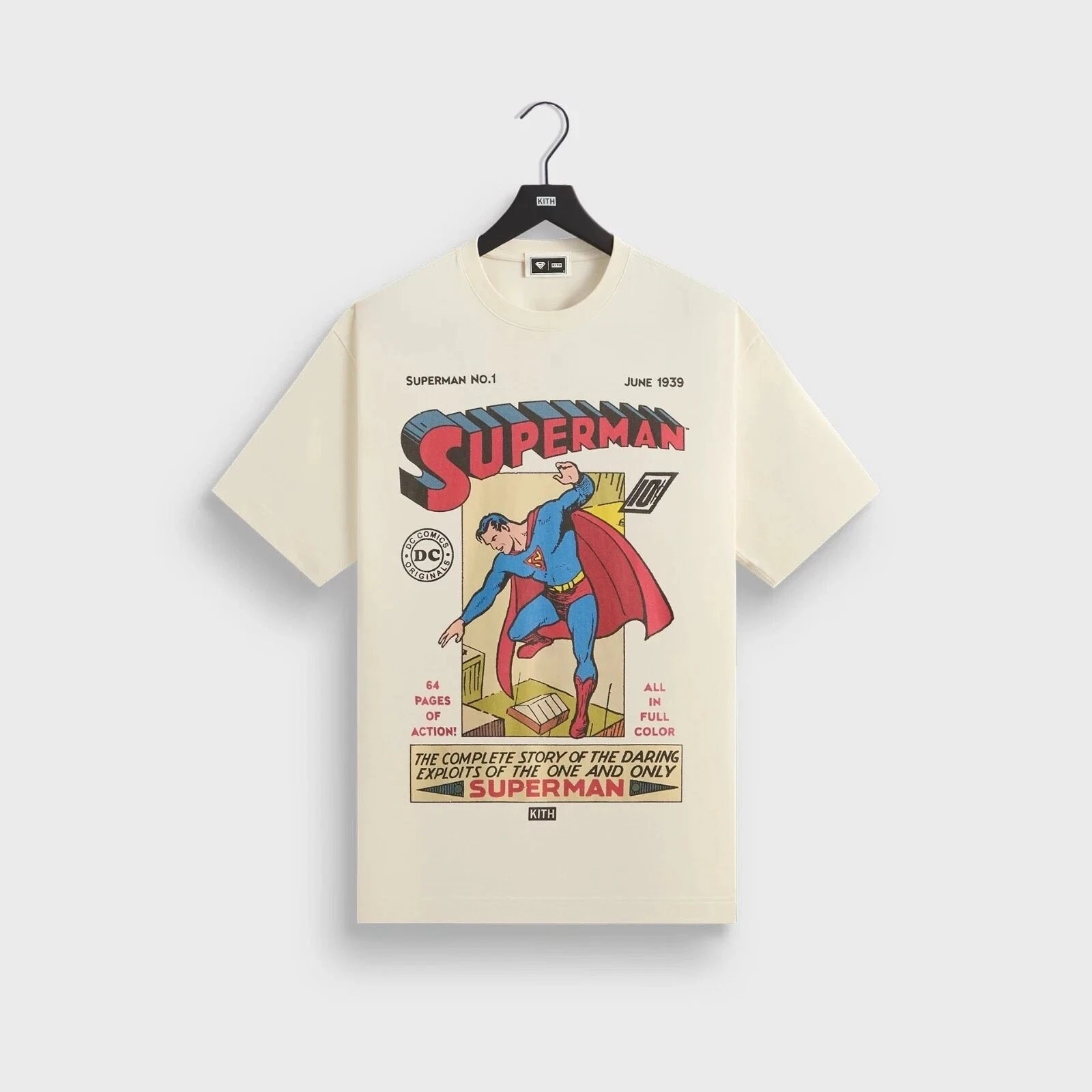 Kith T-Shirts Graphic Short-Sleeve T-Shirt — K-324 Apricot color