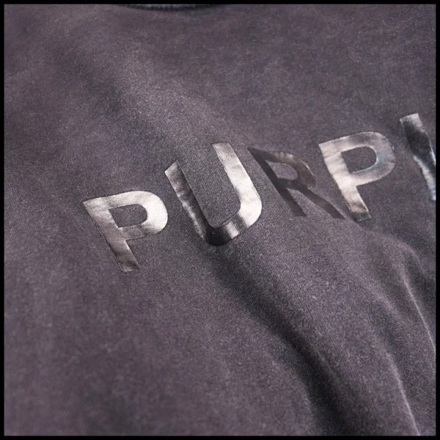 Purple Brand T-Shirts Short-Sleeve Graphic Print T-Shirt product detail image 14